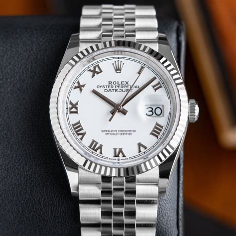 neue rolex datejust 36 2019|Rolex Datejust 36mm white dial.